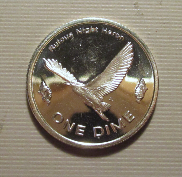 Read more about the article MICRONESIA – 2012 – 10 CENTS   P/L-BU FANTASY COIN-23mm.  CU/NI-N#44518   HNK