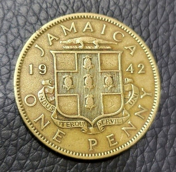 Read more about the article 1942 Jamaica One Penny Coin