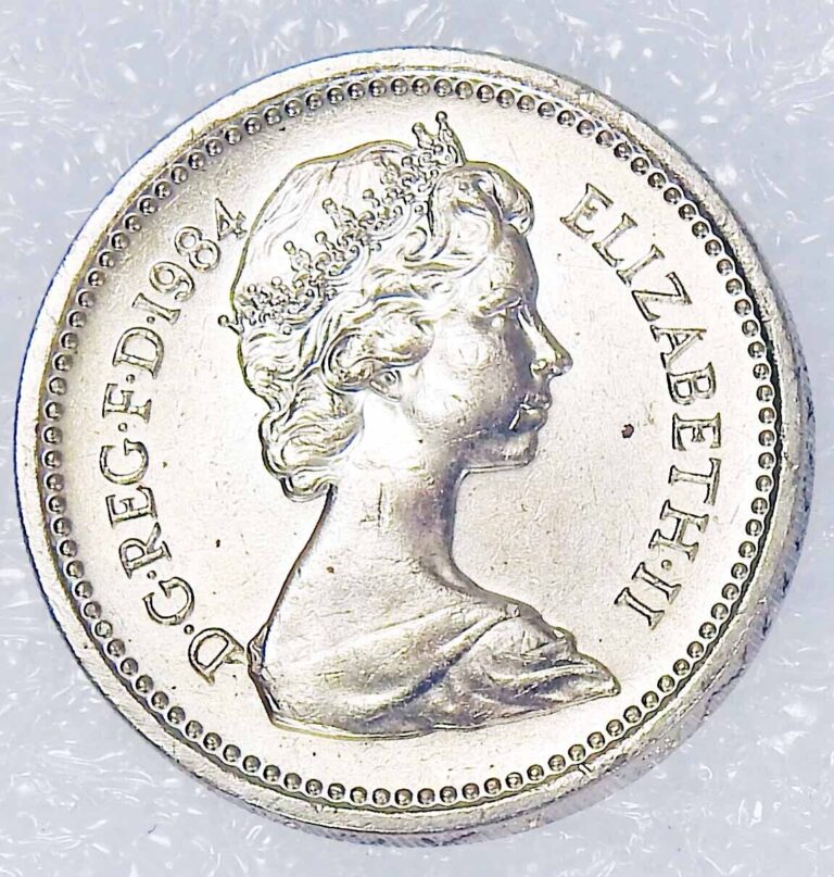 Read more about the article RARE 1984 UK Queen Elizabeth II BRITISH ONE 1 POUND COIN Nemo Me Impune Lacessit