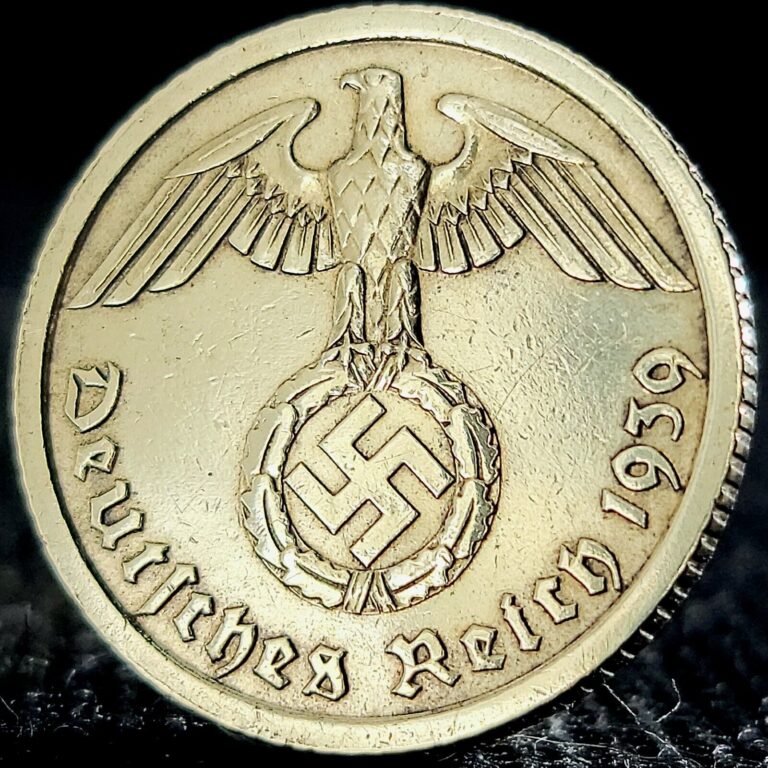 Read more about the article Nazi Germany *Beautiful* Genuine Third Reich WW2 10 Reichspfennig (Pfennig) Coin