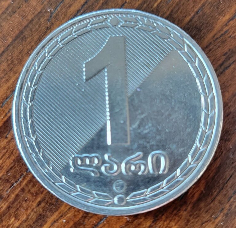 Read more about the article GEORGIA CIRCULATED 1 LARI COIN