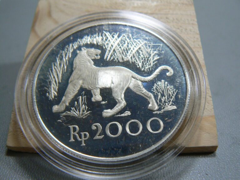 Read more about the article Proof Indonesia 1974 2000 Rupiah Tiger Minor Hazing