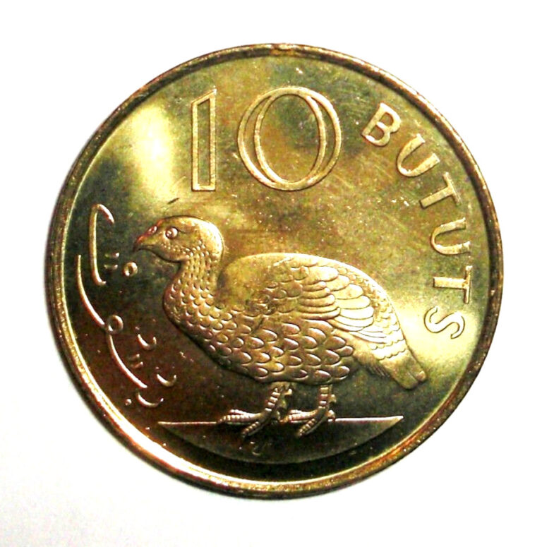 Read more about the article 1998 Gambia 10 bututs Coin Double-Spurred Francolin Bird Animal Wildlife