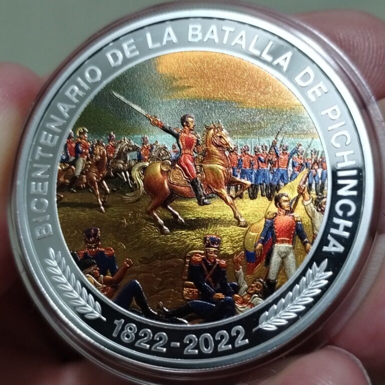 Read more about the article ECUADOR 2022   – BICENTENNIAL OF PICHINCHA BATTLE – PROOF