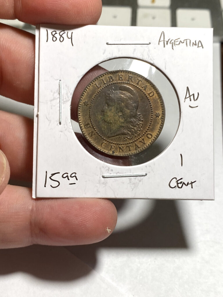 Read more about the article 1884 Argentina 1 Centavo