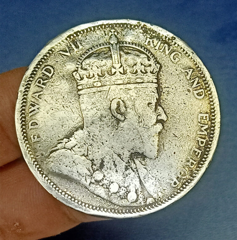 Read more about the article 1904 Straits Settlements 1 Dollar Silver Coin *C09