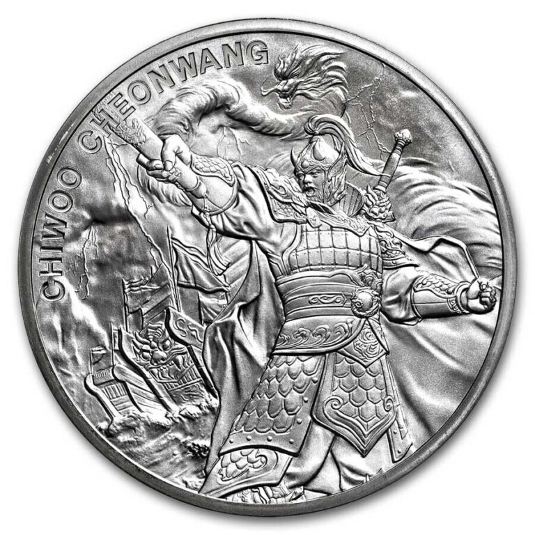 Read more about the article 2024 South Korea 1 oz Silver Chiwoo Cheonwang BU