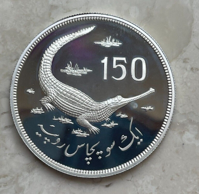 Read more about the article 1976 Pakistan 150 Rupees – Conservation – Silver Proof