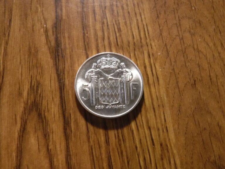 Read more about the article MONACO 5 FRANCS 1966 UNCIRCULTAED SILVER COIN (910)