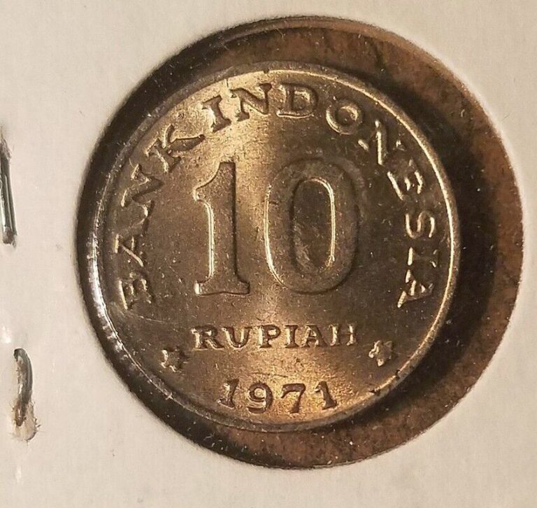 Read more about the article 1971 INDONESIA 10 RUPIAH F.A.O. (GEM BU!) RANDOM PICK OUT OF 2