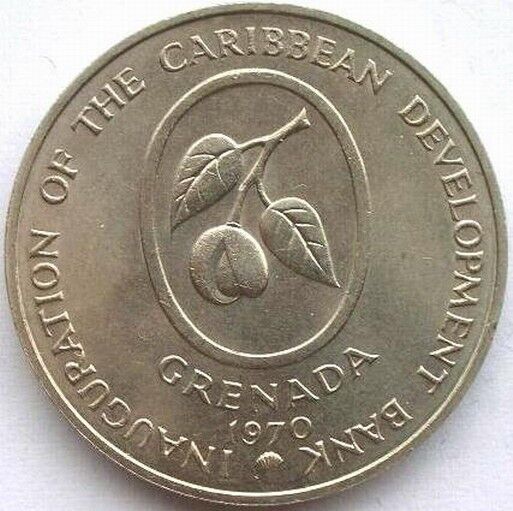 Read more about the article Grenada 1970 F.A.O Banana 4 Dollars Coin UNC