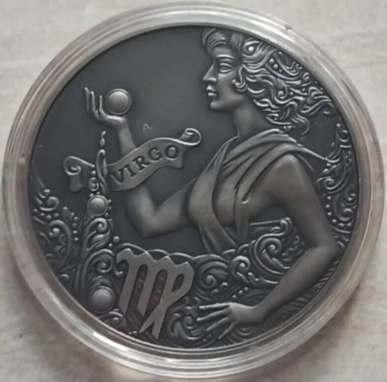 Read more about the article Belarus 1 ruble 2015 Virgo. Zodiac Horoscope CuNi Coin