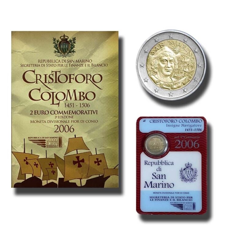 Read more about the article 2006 San Marino – 2 Euro Commemorative Coin