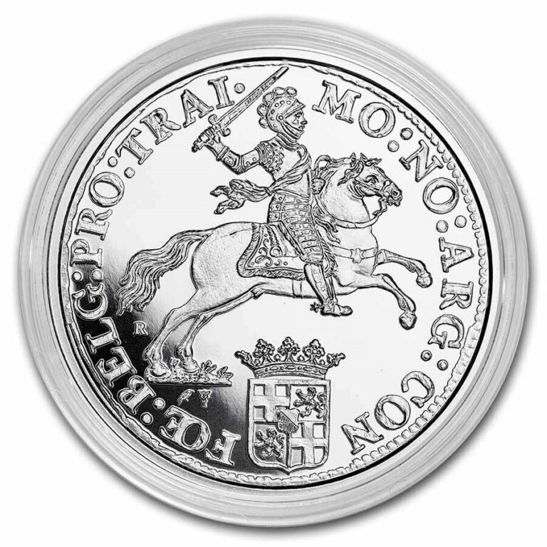Read more about the article NETHERLANDS DUCATON RIDER RESTRIKE 2023 1 OZ PURE SILVER COIN IN CAPSULE DUTCH