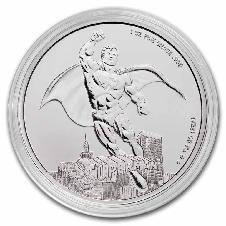 Read more about the article 2023 Samoa 1 oz Silver DC Comics Superman Coin in Capsule ~ Fast Shipping