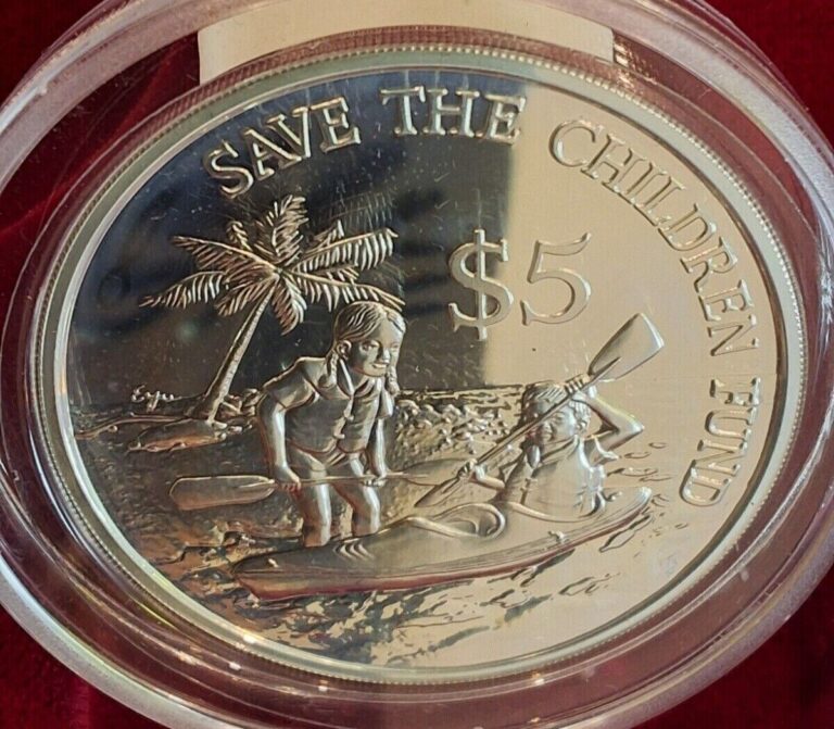 Read more about the article 1989 .925 SILVER PROOF SINGAPORE SAVE THE CHILDREN $5 COIN