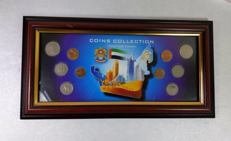 Read more about the article 10 Coins Collection United Arab Emirates Framed Display