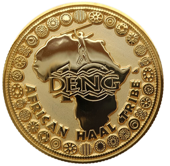 Read more about the article HAAL TRIBE – GAMBIA SENEGAL 10 DENG 2008 AFRICA MAP 38mm UNC