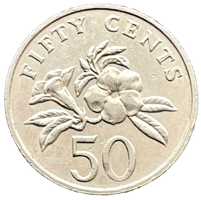Read more about the article 1991 Singapore Coin 50 Cents KM# 53.2 Asia UNCIRCULATED Coins EXACT COIN SHOWN
