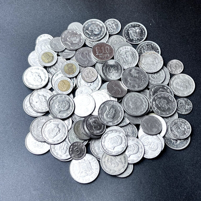 Read more about the article Ecuadorian Coins 🇪🇨 100 Random Coins from Ecuador  a Coin Collection Lot 🇪🇨