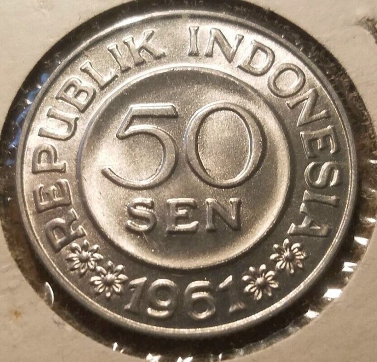 Read more about the article 1961 INDONESIA 50 SEN (GEM BU!) RANDOM PICK OUT OF 9