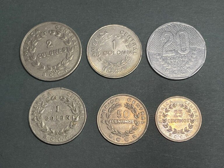 Read more about the article Costa Rica 6 Coins Lot