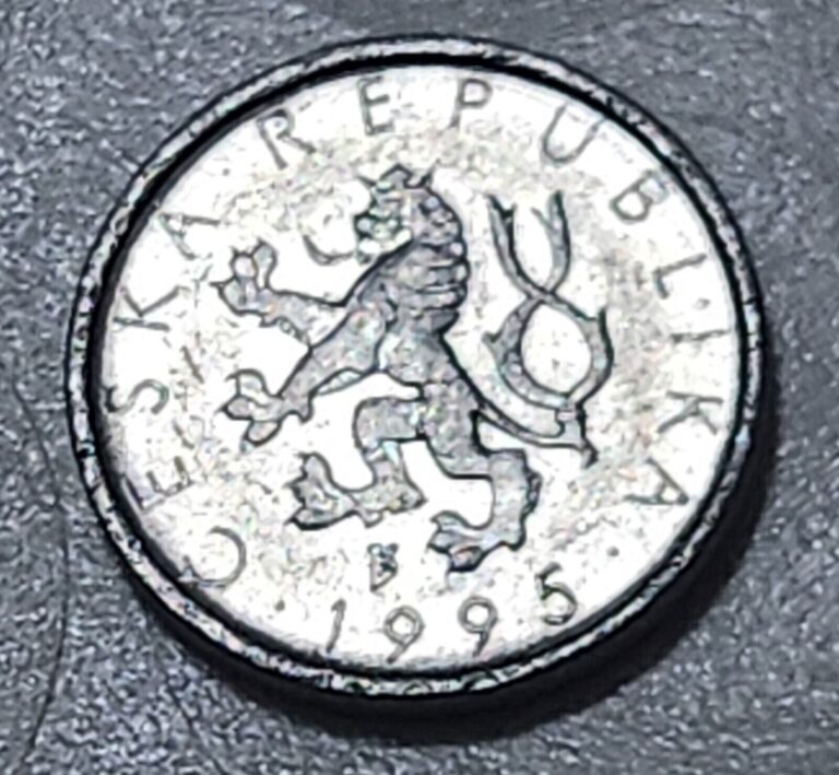 Read more about the article CZECH REPUBLIC 🇨🇿 TEN (10) HALÉŘŮ COIN 1995