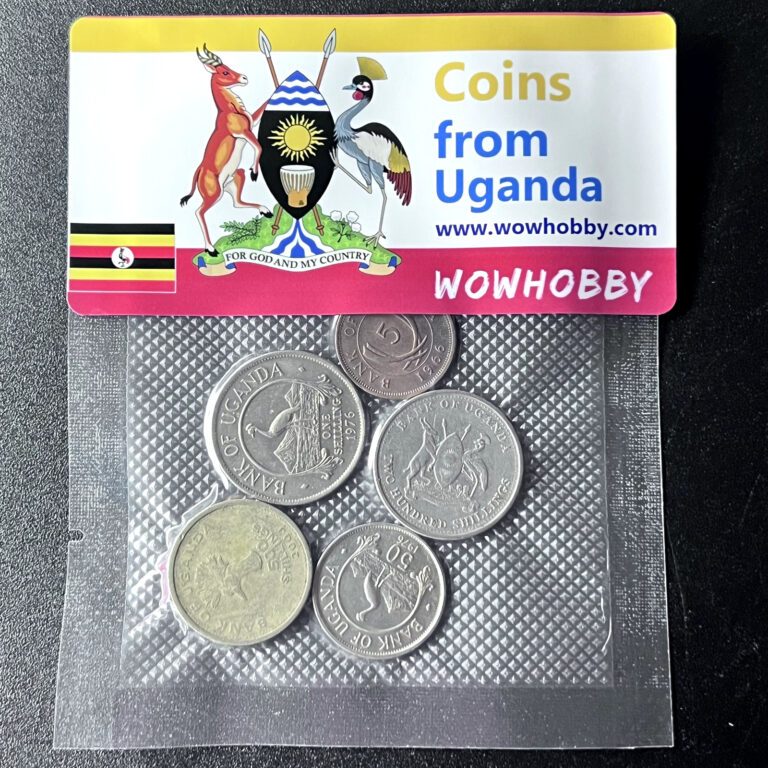 Read more about the article Ugandan Coins 🇺🇬 5 Unique Random Coins from Uganda for Coin Collecting 🇺🇬