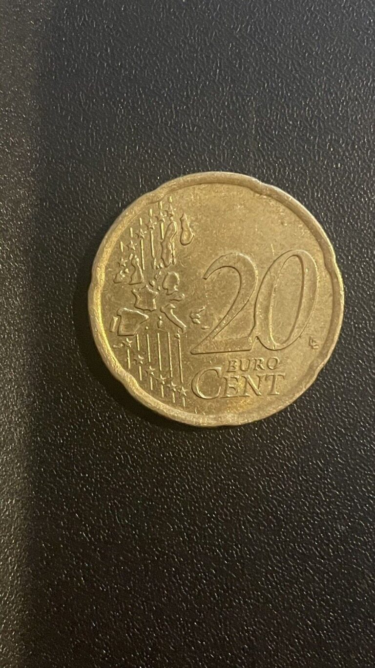 Read more about the article 2002 Italy 20 Euro Cent Coin -Rare-