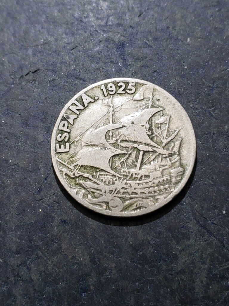 Read more about the article 1925 SPAIN 25 CENTIMOS – UNCOMMON TYPE Vintage Coin #2l7g43