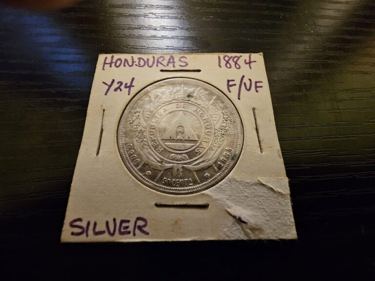 Read more about the article 1884 Honduras 50 Centavos