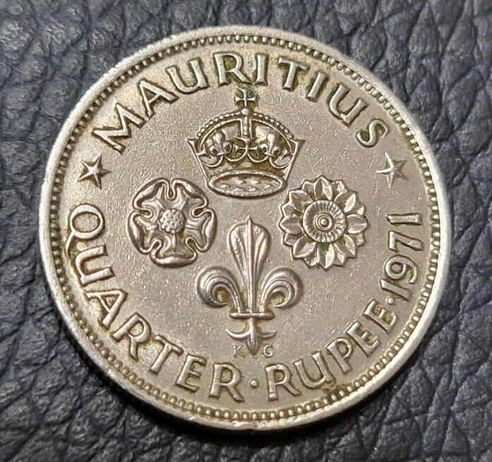 Read more about the article 1971 Mauritius ¼ Rupee Coin