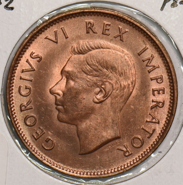 Read more about the article South Africa 1942 1/2 Penny 299606 combine shipping