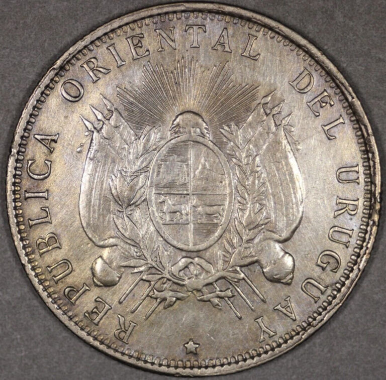 Read more about the article 1894 Uruguay Silver 50 Centesimos