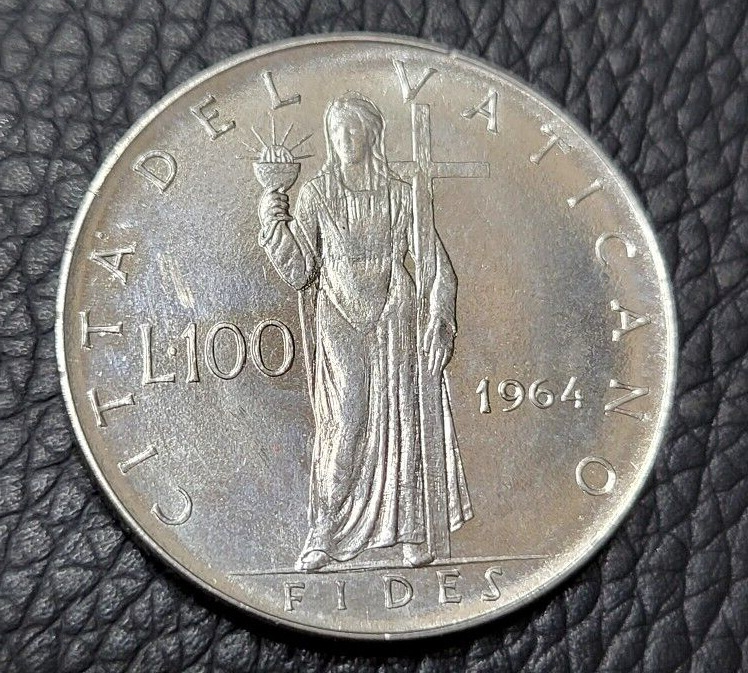 Read more about the article 1964 Vatican City 100 Lira Coin