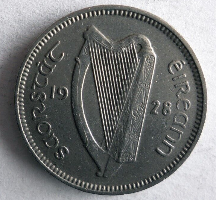 Read more about the article 1928 IRELAND 3 PENCE – Excellent Coin – FREE SHIP – Ireland Bin #2