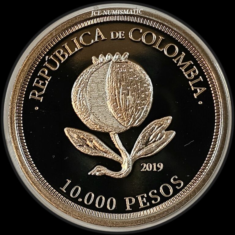 Read more about the article 2019 – 10.000 Pesos Colombia Coin  Commemorative  UNC  200 Years Of Independence