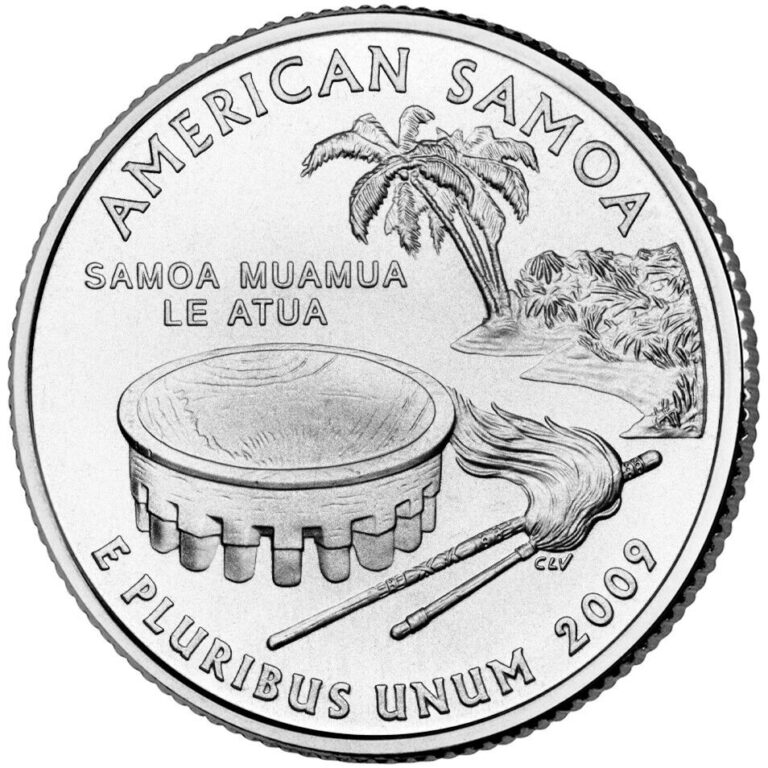 Read more about the article 2009 D – American Samoa – Territory Quarter