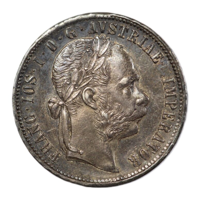 Read more about the article 1879 Austria 1 Florin Franz Joseph I Silver Coin