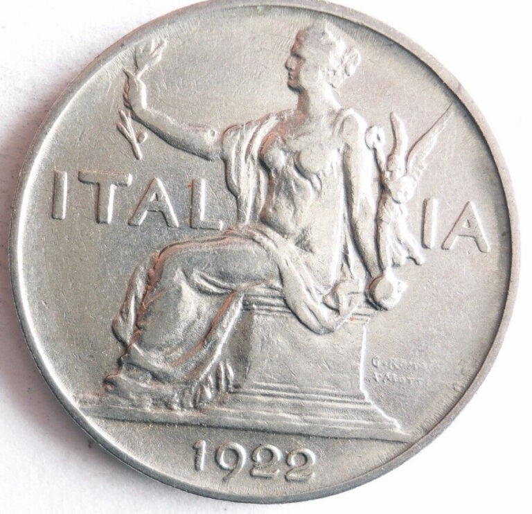 Read more about the article 1922 ITALY LIRA – Excellent Collectible Coin – FREE SHIP – Italy Bin #B