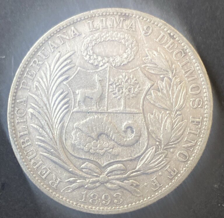 Read more about the article Peru Sol Crown Silver Coin 1893
