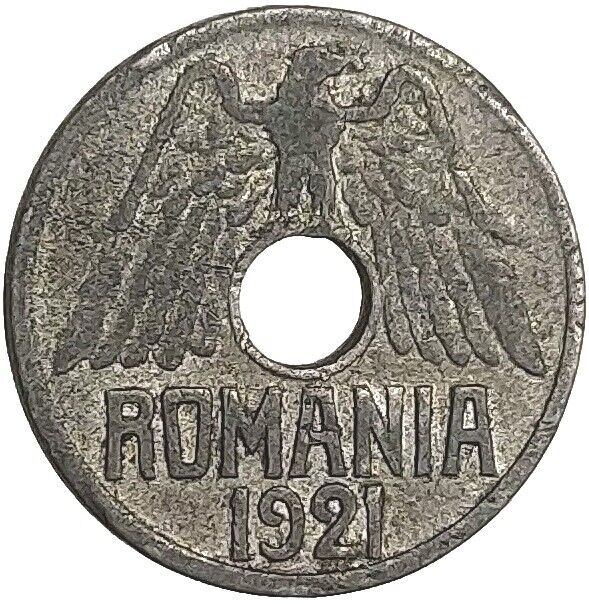 Read more about the article 1921 Romania 25 Bani Old Aluminum Scarce Coin KM 44