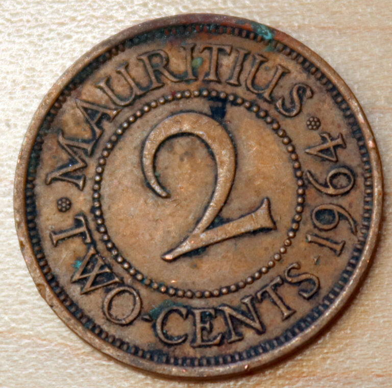 Read more about the article 1964 Mauritius 2 Cents