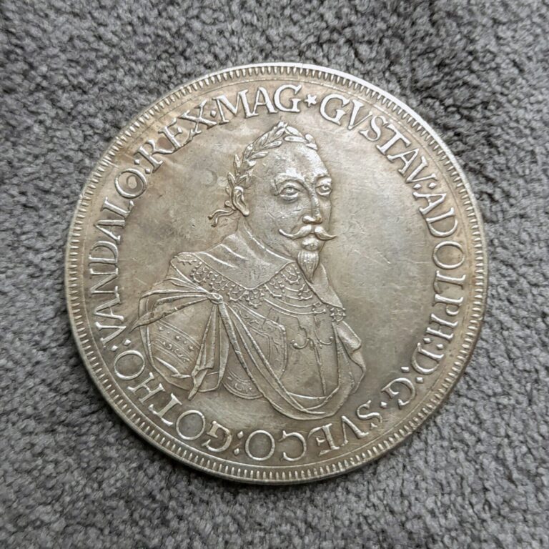 Read more about the article 1 Thaler 1632 Gustav II Adolph Sweden Rare Coin