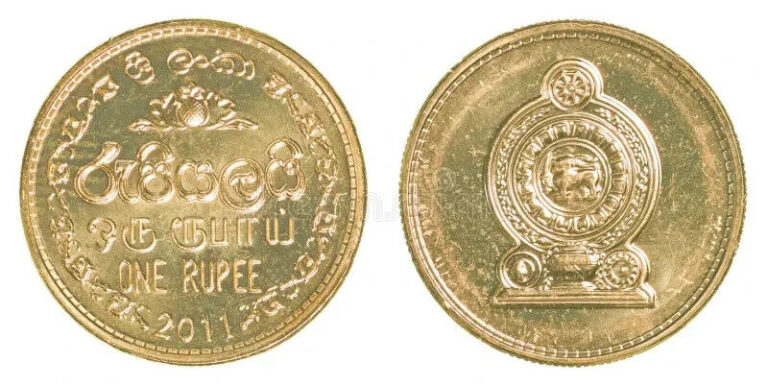 Read more about the article Sri Lankan Coin 1 Rupee | Armorial Ensign | Sri Lanka | 2005 – 2013