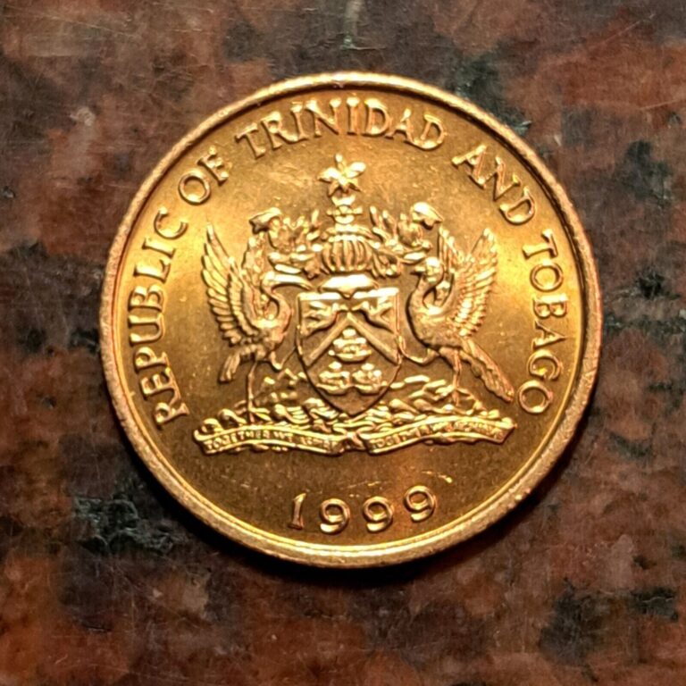 Read more about the article 1999 TRINIDAD AND TOBAGO 1 CENT COIN – #B4511