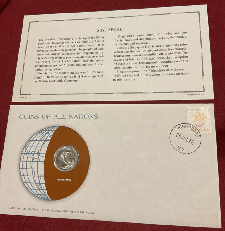 Read more about the article Coins of All Nations Singapore 1977 Uncirculated 20 Cents