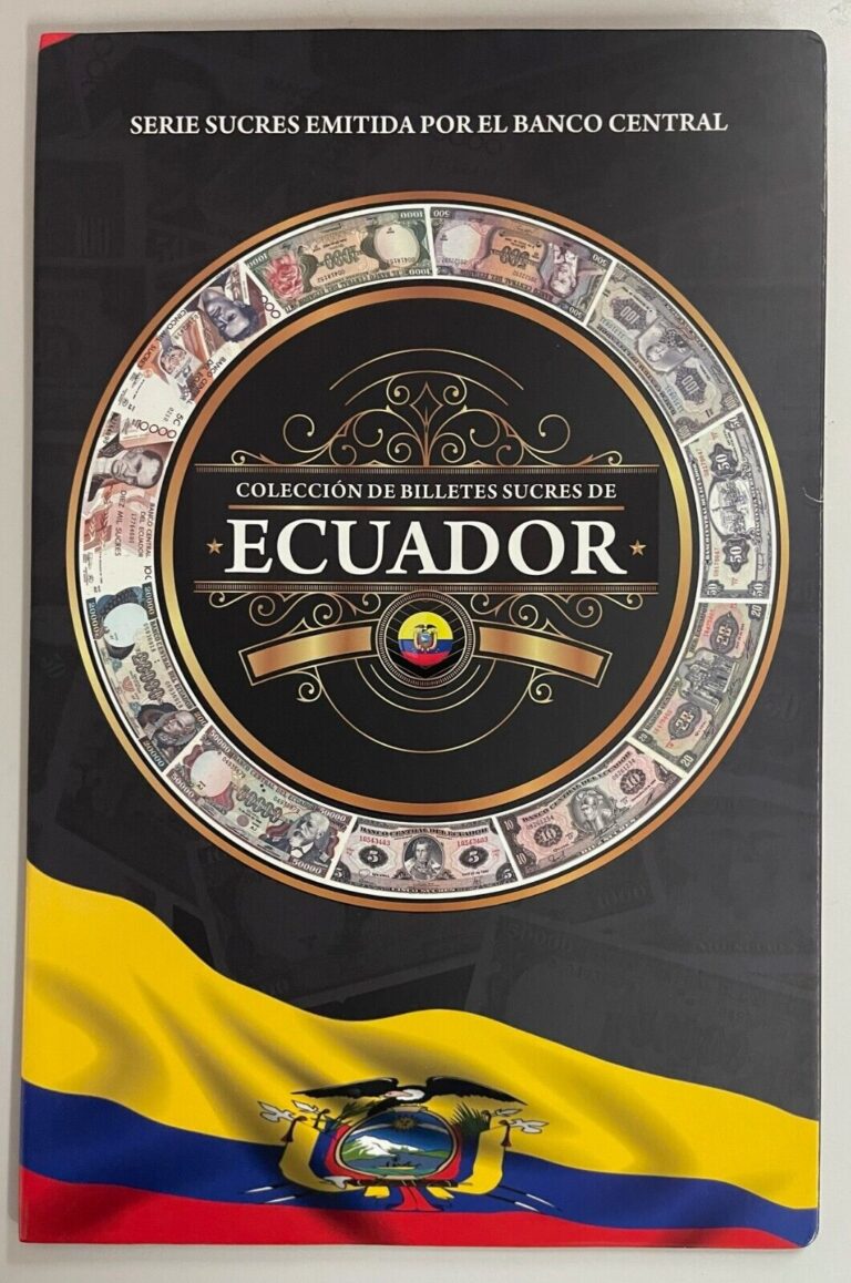Read more about the article Collection of Ecuadorian Bills – Circulated (Sucres)