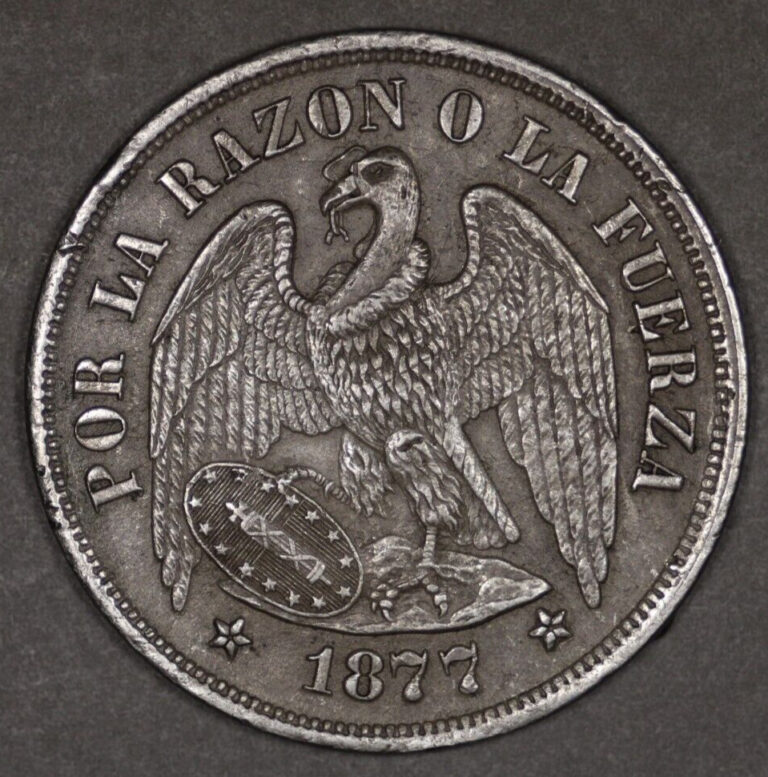 Read more about the article 1877 Chile Silver Peso