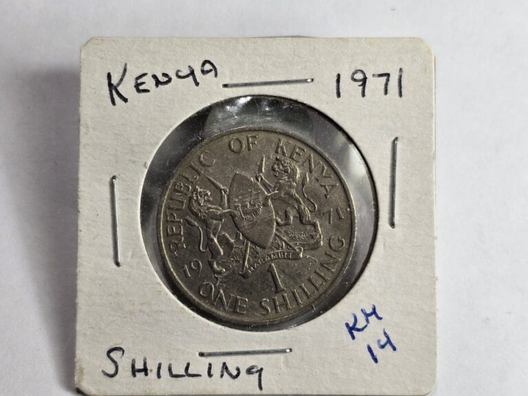 Read more about the article World Coins – Kenya 1971 1 Shilling Coin KM# 14